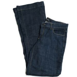 Y2K style dark wash sz 2 straight to flare leg vintage 90s 2000s Daisy Fuentes